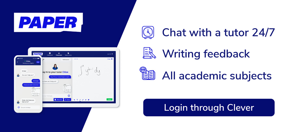 Paper 24/7 Online Tutoring